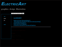 Tablet Screenshot of electricart.com